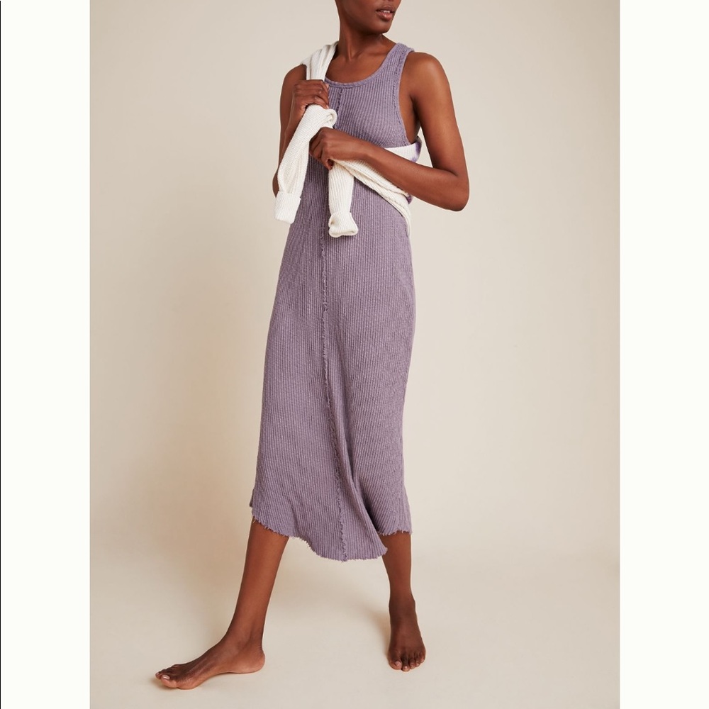 Anthropologie ribbed midi dress size M  by t. LA